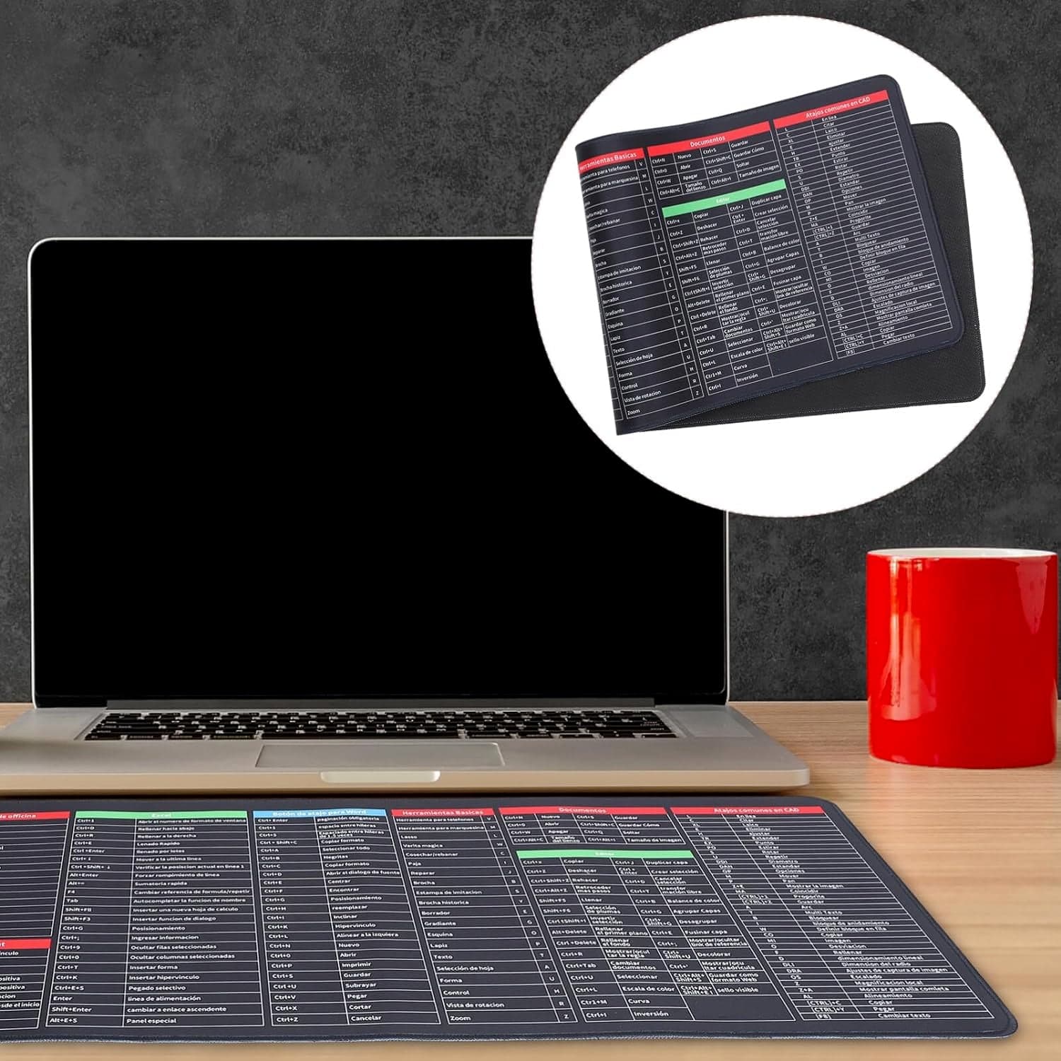 Mat of Shortcut Keyboard Mouse Pad Mat thumbnail 4