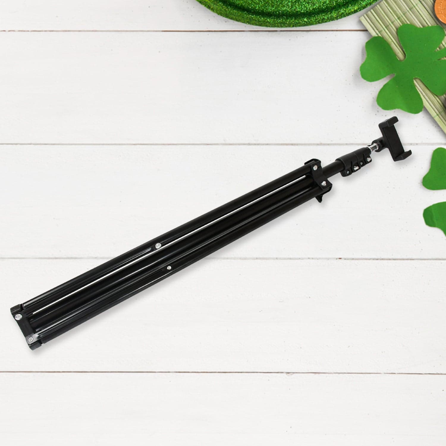 Professional Tripod for DSLR Photography (Max Height 178cm, Multi-Head, Folding) thumbnail 3