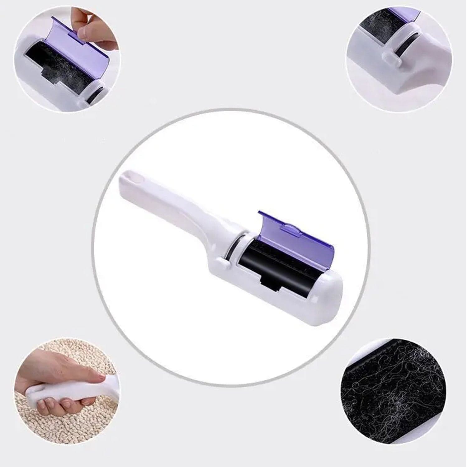 Hair Remover Lint Rollers For Pet Hair Pet Fur Remover Lint Remover Brush Keep The Animal And House Clean And Tidy thumbnail 3