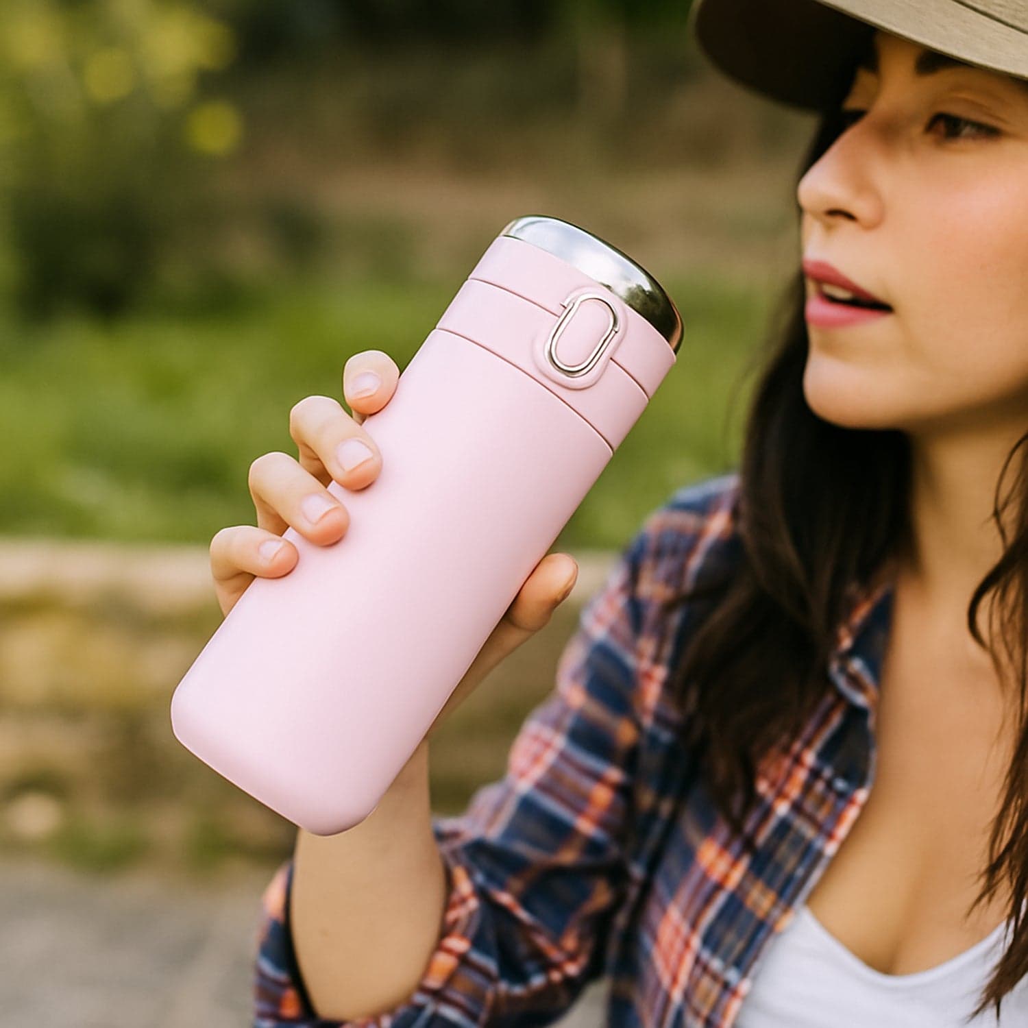 Smart Vacuum Insulated Water Bottle with LED Temperature Display (Mix Color & Design / 320 ML / 1 Pc)) thumbnail 1