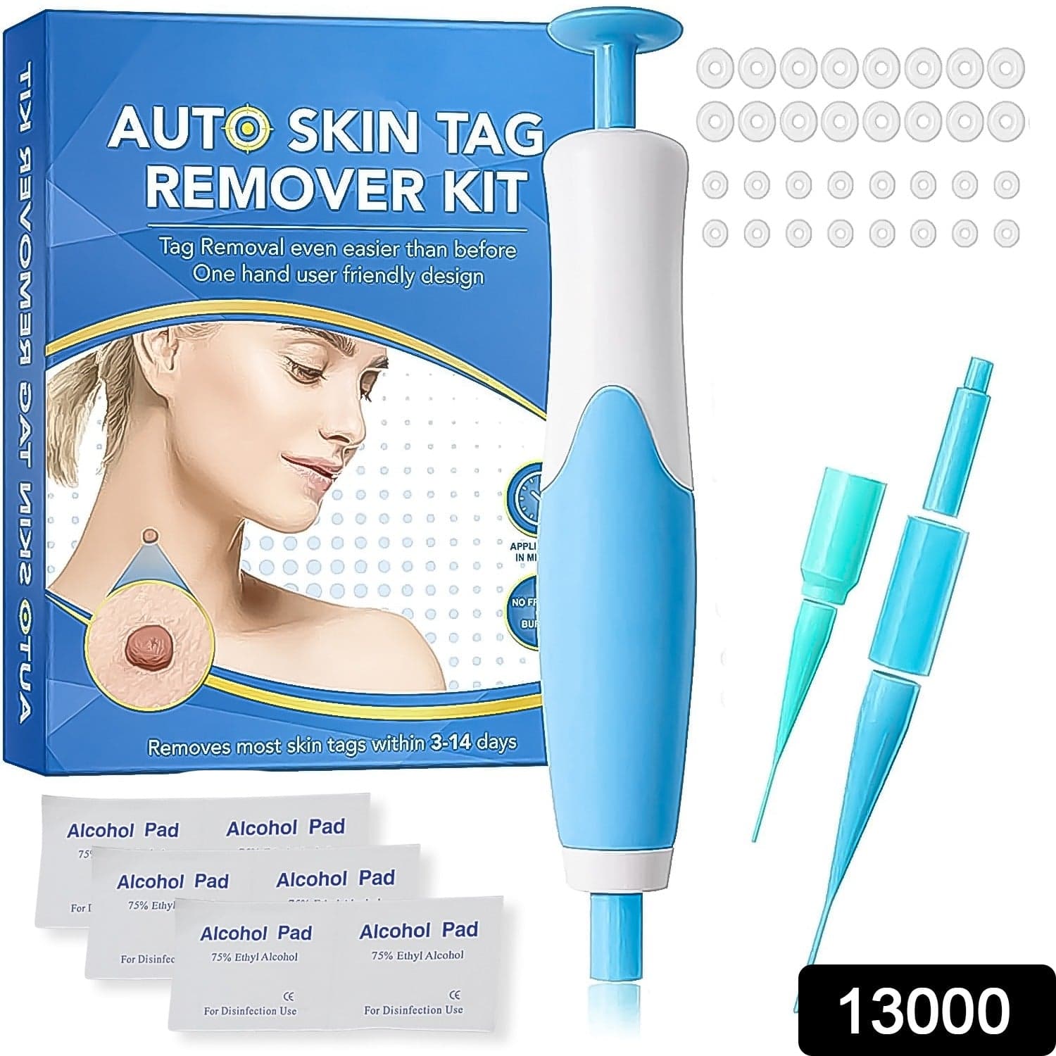 Skin Tag Remover Kit 2 in 1 for Micro to Large (2 mm - 8 mm / 1 Set) thumbnail 2