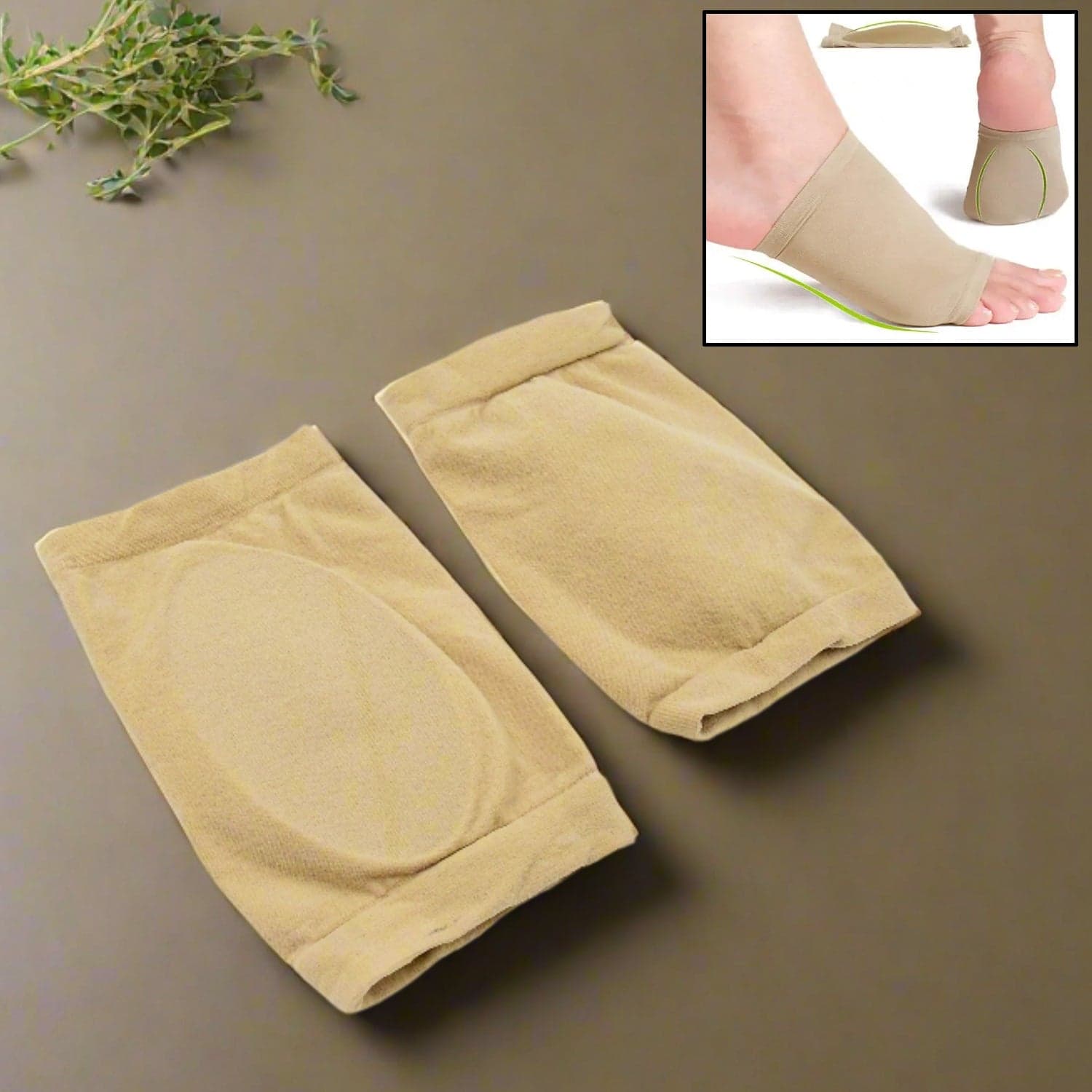 Foot Arch Support, Plantar Fasciitis Leg Foot Pain Relief Product (1 Pair) thumbnail 1