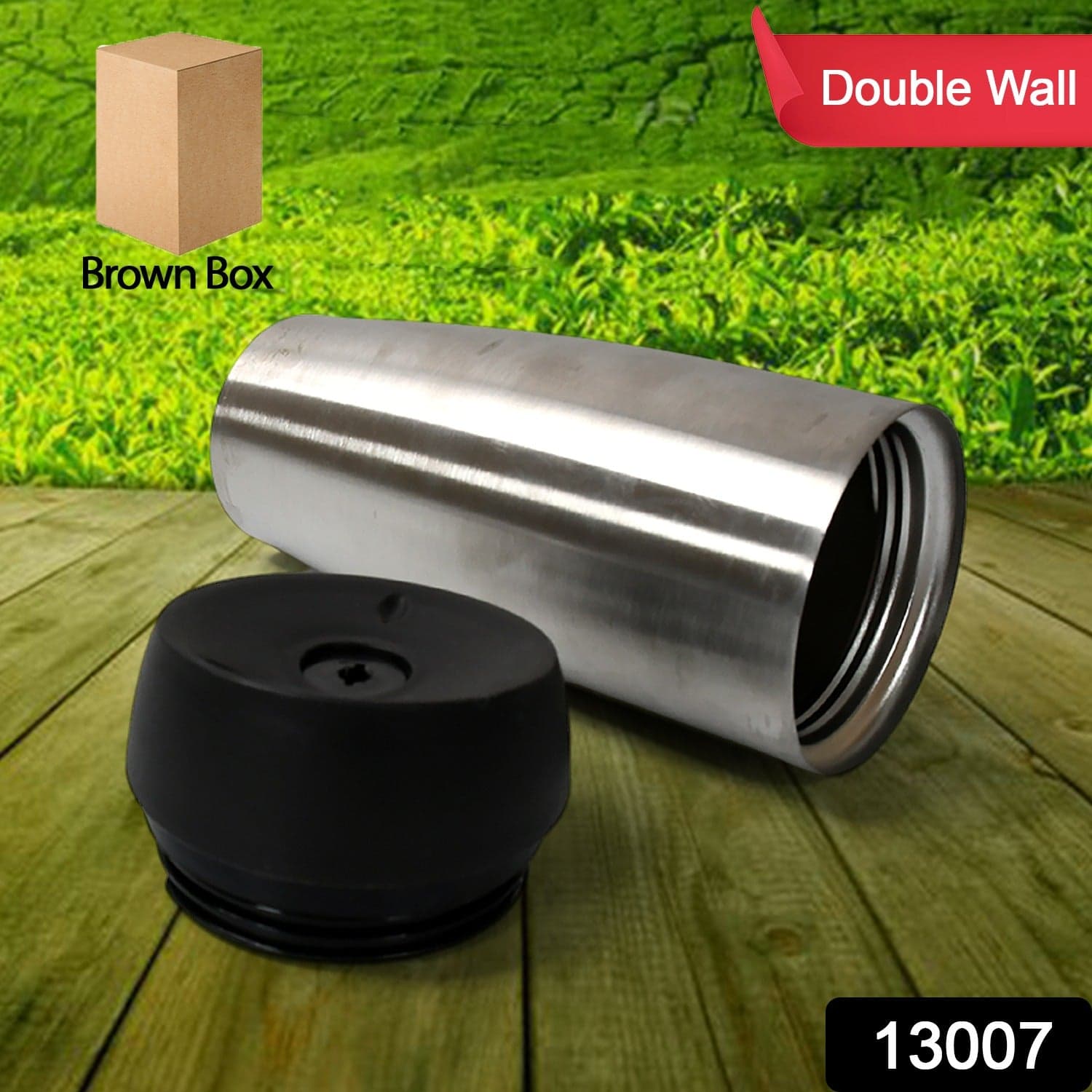 Stainless Steel Vacuum Insulated Coffee Cups Double Walled Travel Mug thumbnail 2