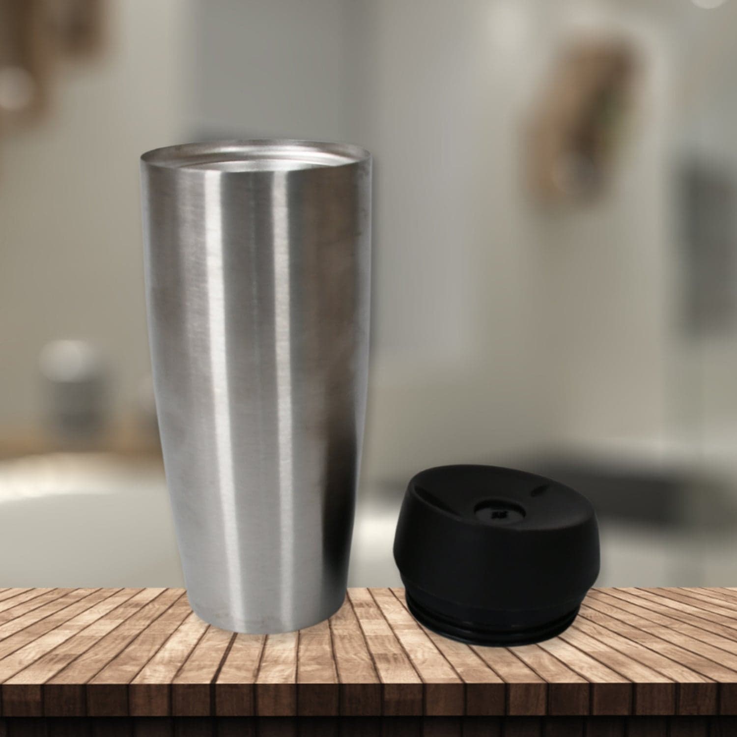 Stainless Steel Vacuum Insulated Coffee Cups Double Walled Travel Mug thumbnail 4