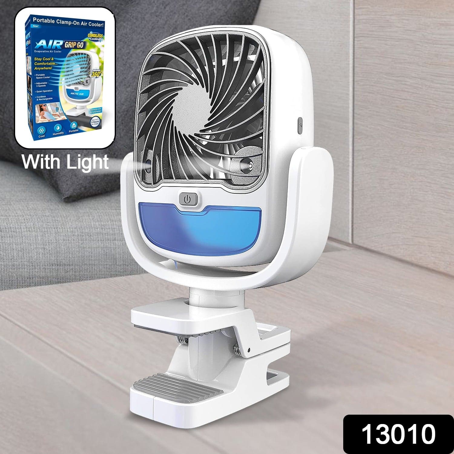 Air Portable Fan Grip Go 3 Speed Small Fan thumbnail 2
