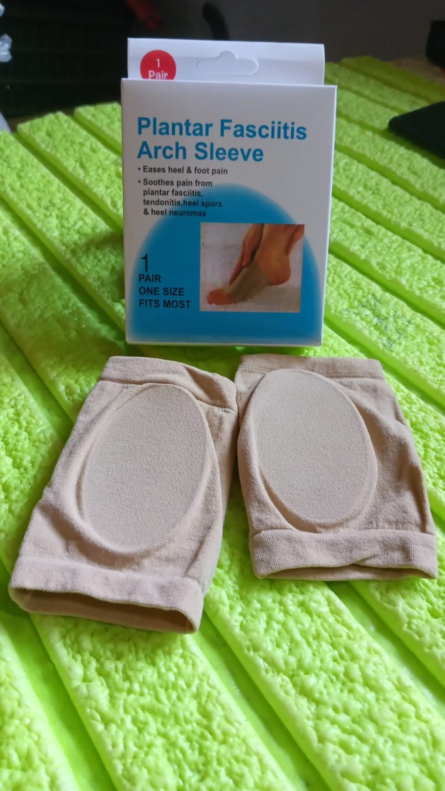 Foot Arch Support For Men & Women | Medial Arch Support For Flat Feet Correction Sleeve With Cushion | Plantar Fasciitis Leg Foot Pain Relief Product | Foot Care For Orthopedic Shoes Slippers thumbnail 10