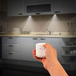 Led Light Under Closet Battery Powered Closet Wall Lamp With Remote Control (Battery Not Included)