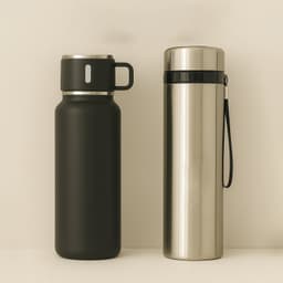 Stainless Steel Vacuum Insulated Water Bottle Of 900Ml Approx