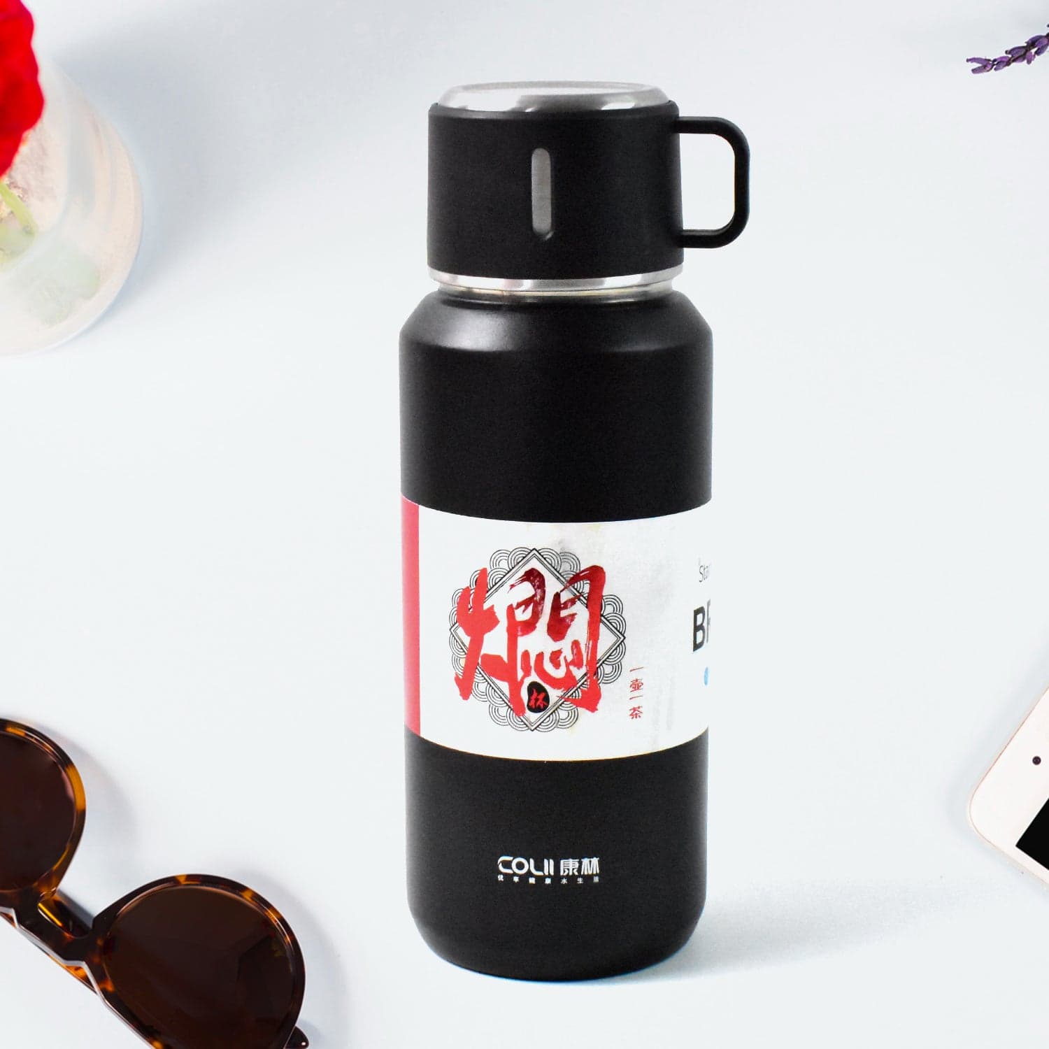 Stainless Steel Vacuum Insulated Water Bottle Of 900Ml Approx thumbnail 6