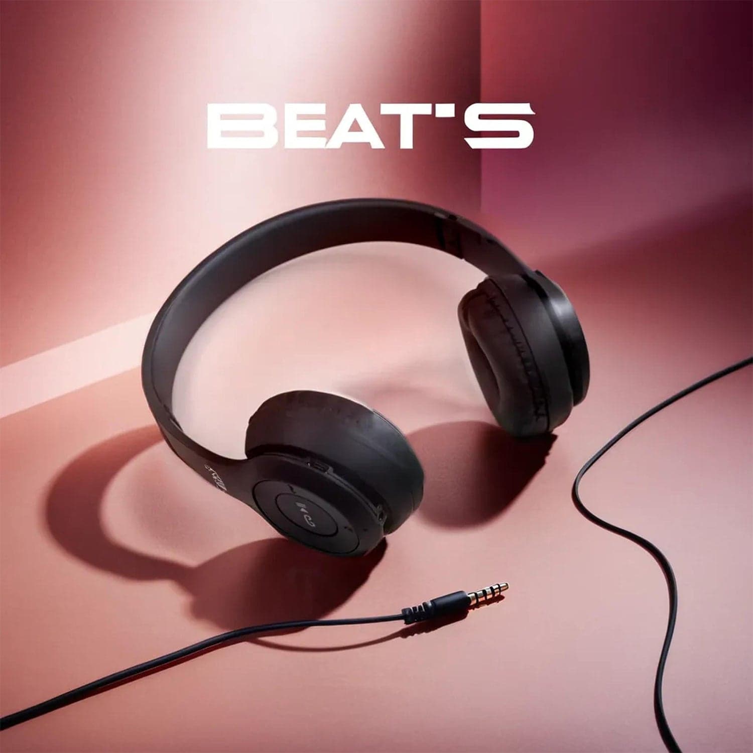Wireless Headphone Over The Head Bluetooth Headset Foldable Headband Hands-free with Calling Function (1 Pc) thumbnail 7