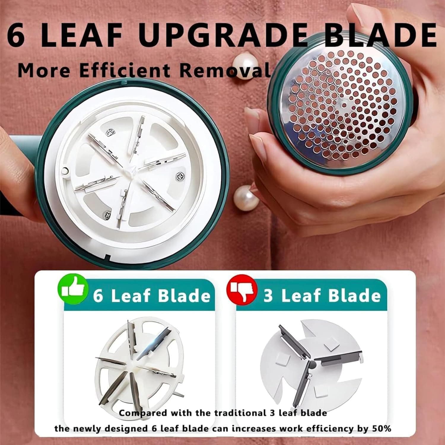 Portable Lint Remover with USB Cable (1 Pc) thumbnail 6