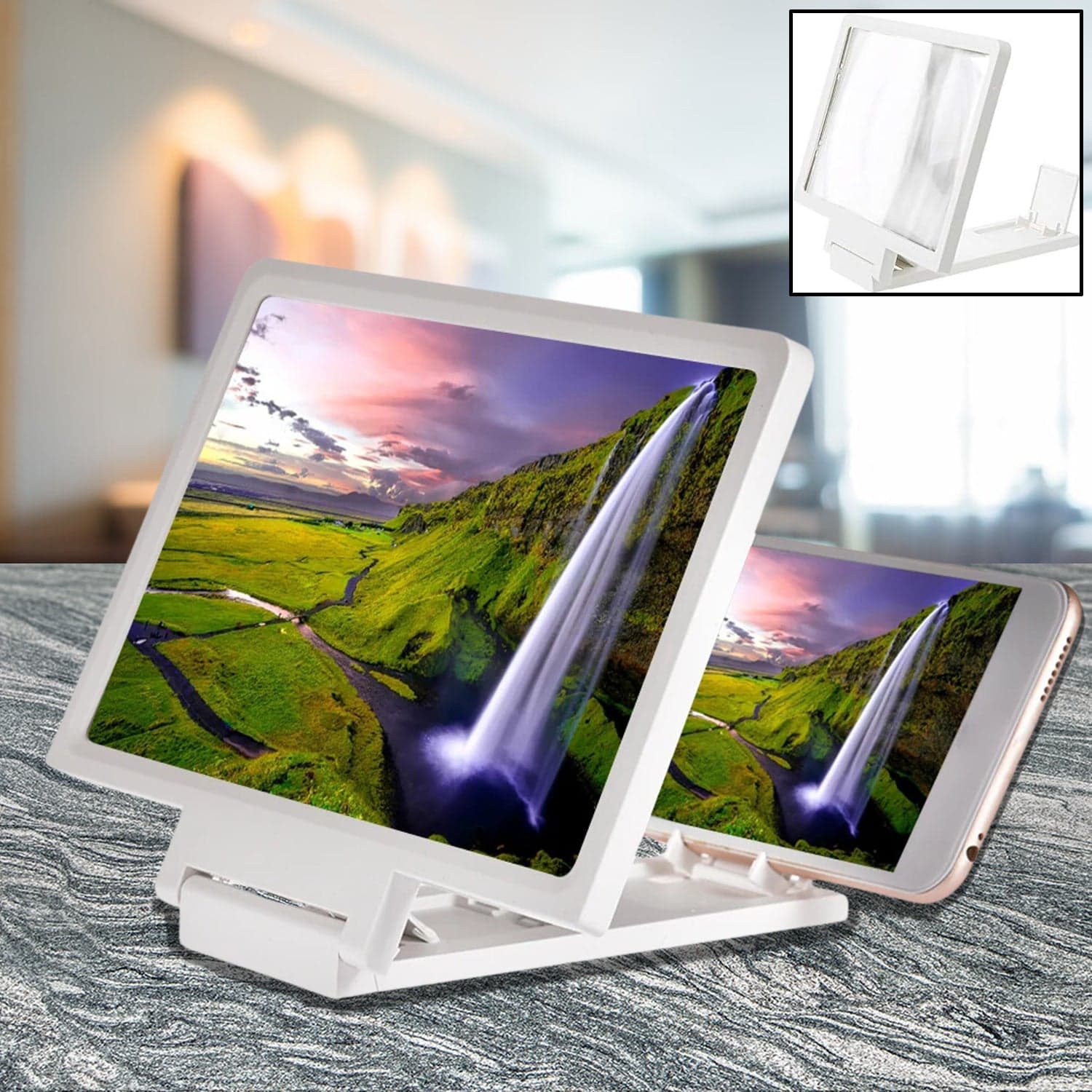 3D Phone Screen Magnifier Video Screen Amplifier thumbnail 1