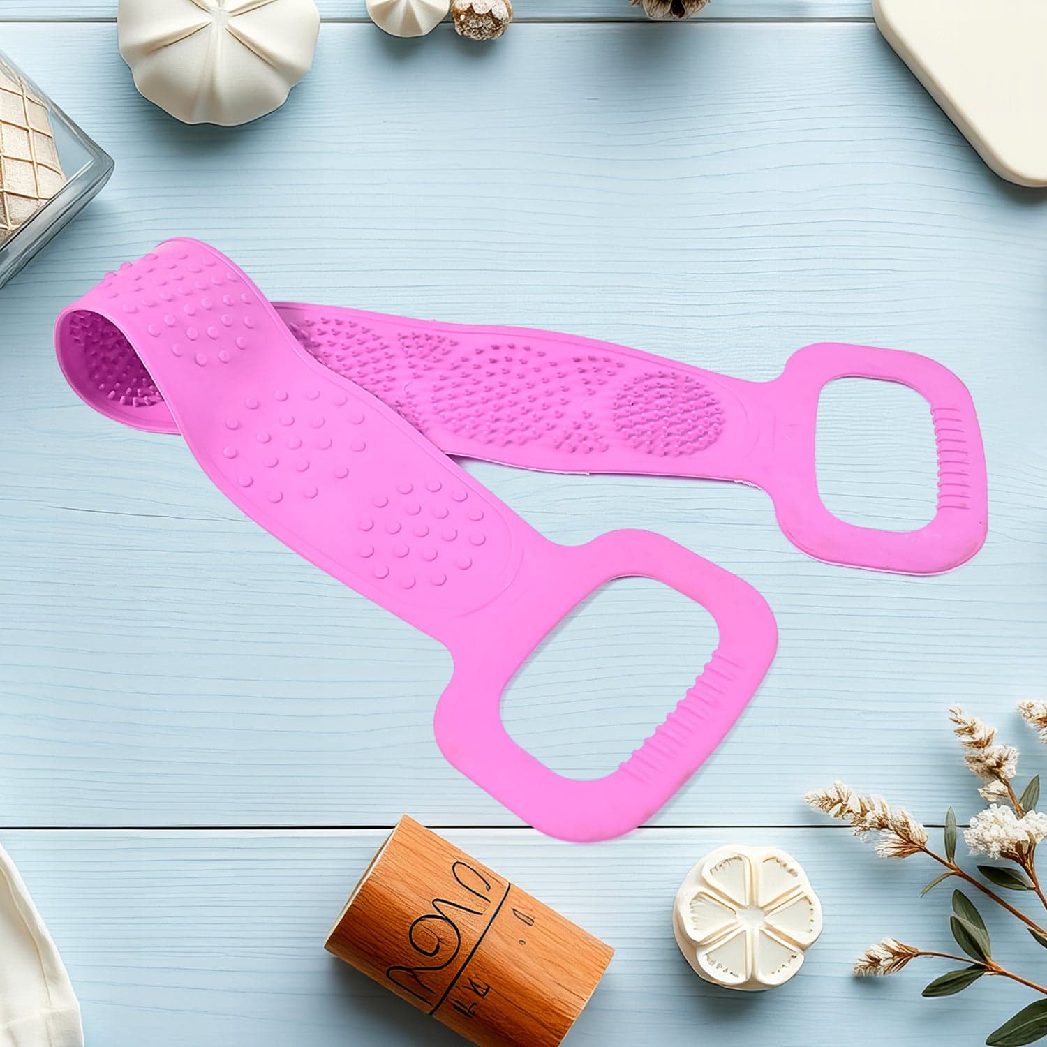 Silicone Body Scrubber Silicone Bath Body Brush (1 Pc / 24 Inch) thumbnail 1