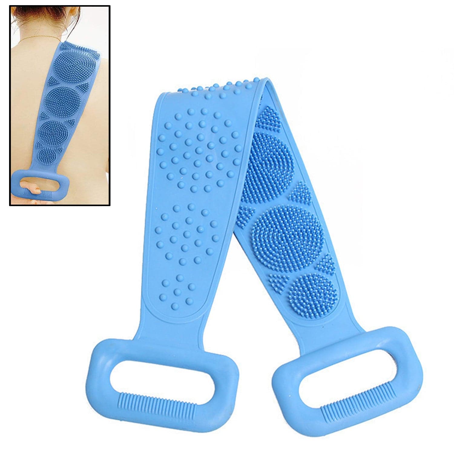 Silicone Body Scrubber Silicone Bath Body Brush (1 Pc / 24 Inch) thumbnail 5