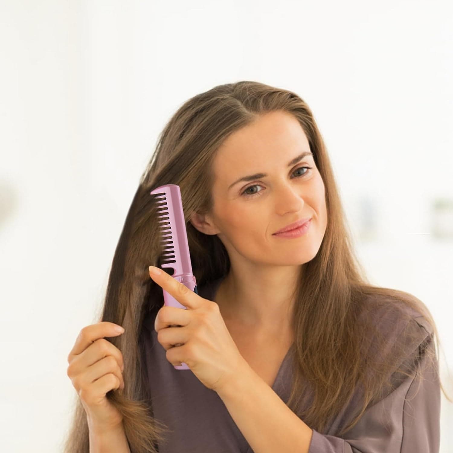Rechargeable Mini Hair Straightener thumbnail 7