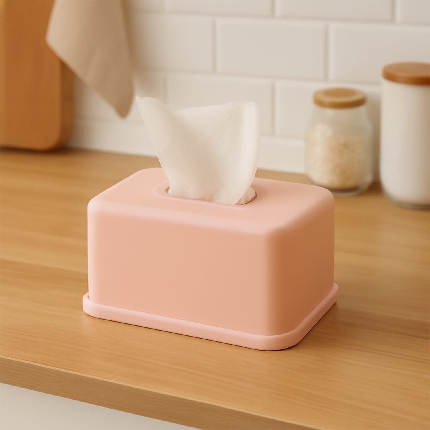 Rectangular Tissue Paper Box Holder 1 Pc thumbnail 5