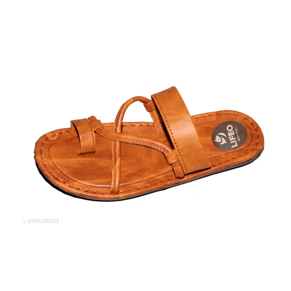 LifeO--Men's Synthetic Leather Formal Sandal thumbnail 4