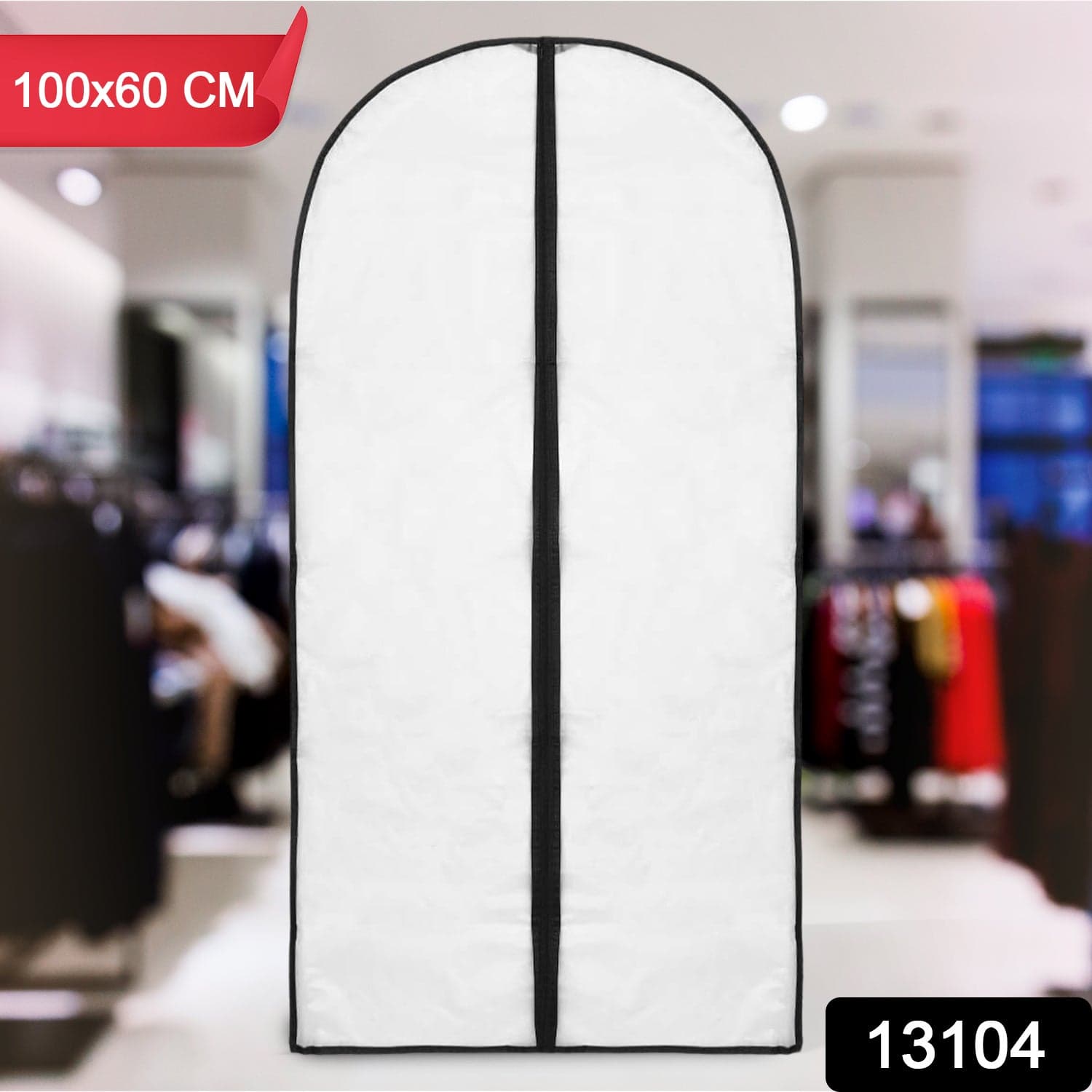 Foldable Non Woven Men's Coat Blazer Suit Cover (100—60 CM / 1 Pc) thumbnail 2