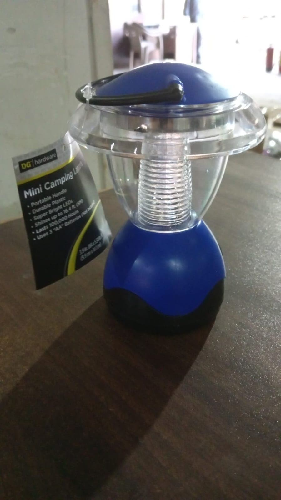 Mini Camping Lanterns, White Light, Battery operated Light (Battery Not Included) thumbnail 7