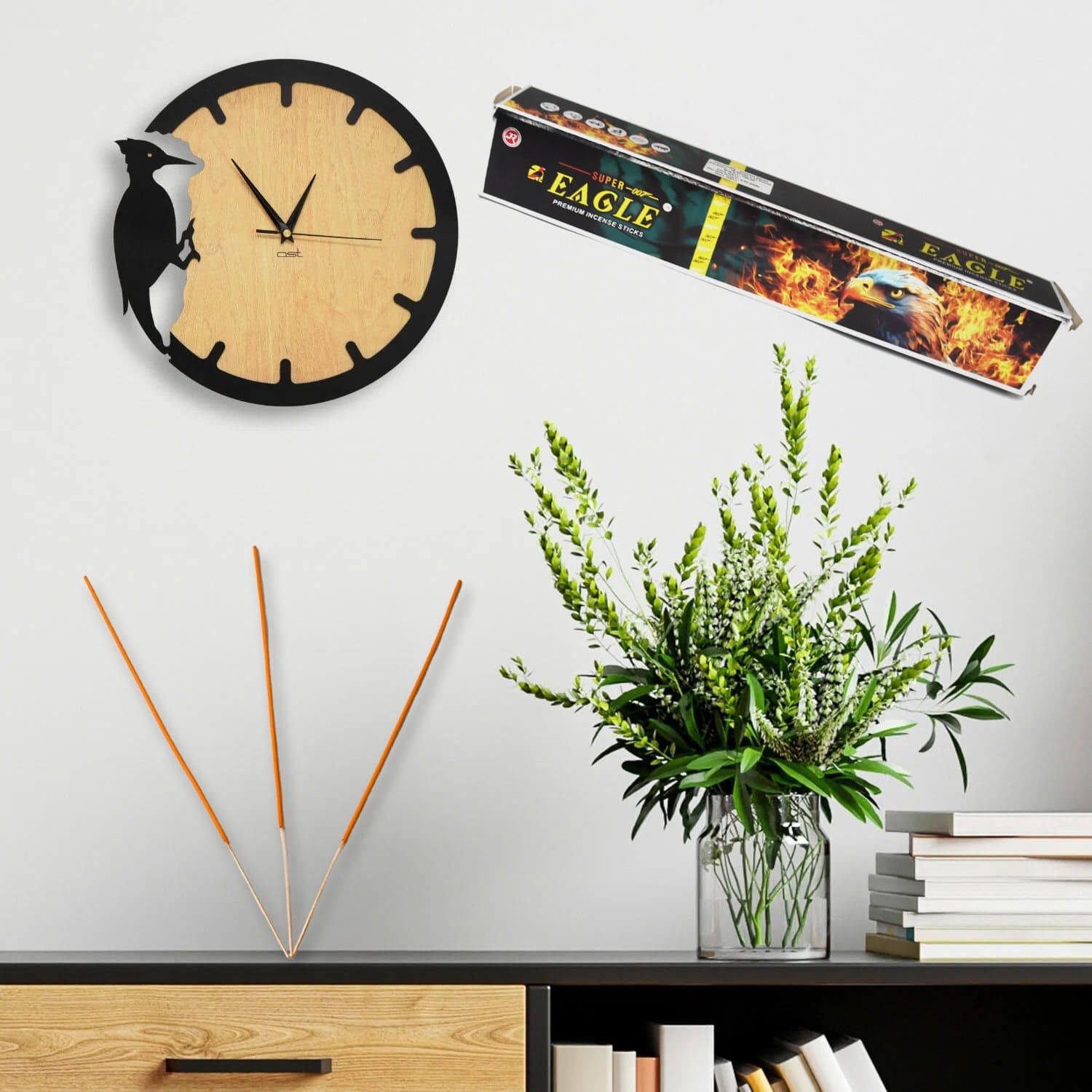Mosquito Agarbatti Stick, Mosquito Agarbatti 1 Box (12 Packet / 120 Sticks) (Incense Stick) thumbnail 6