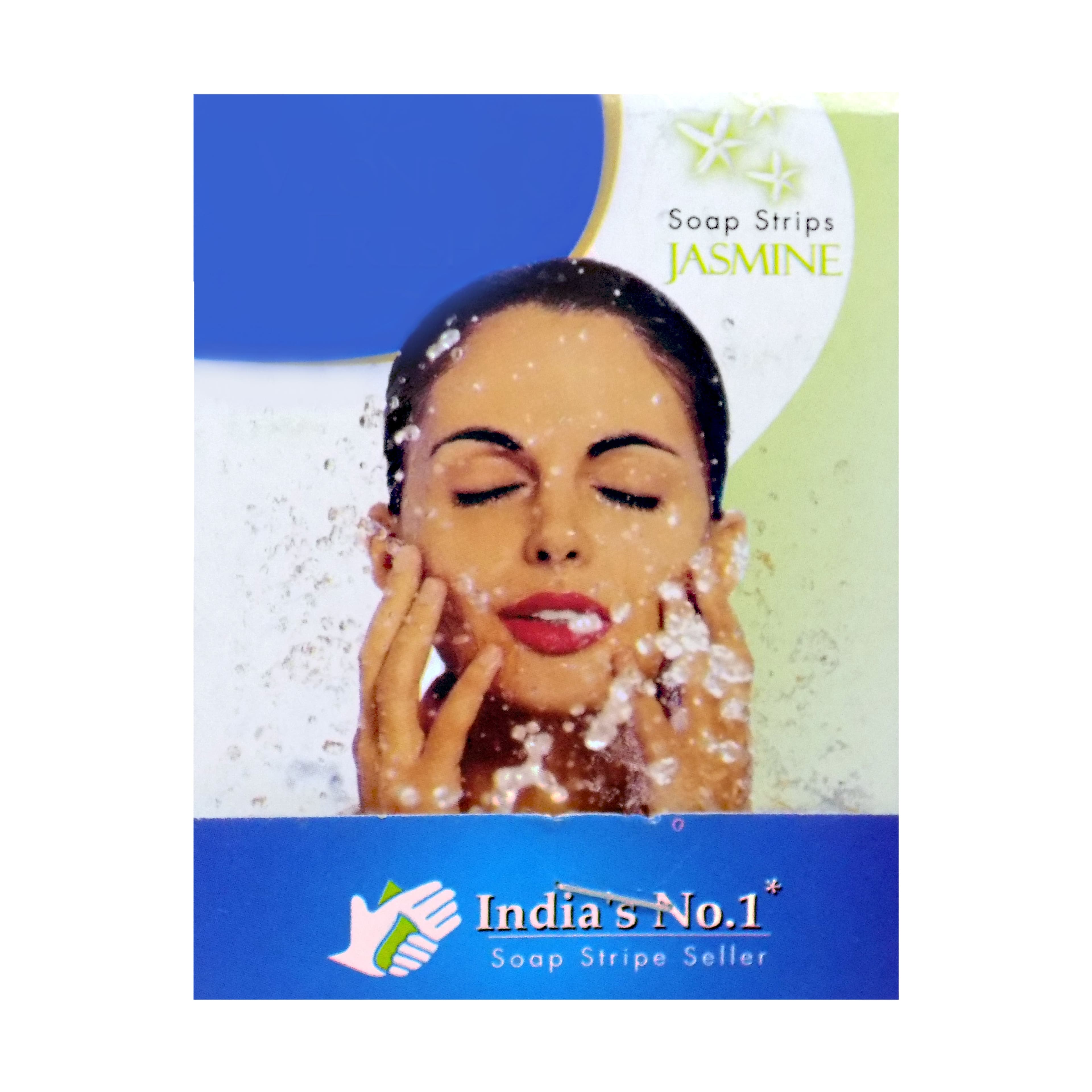 Fresh Paper Soap Strips Traveling Hand Wash with Jasmine Fragrance thumbnail 1