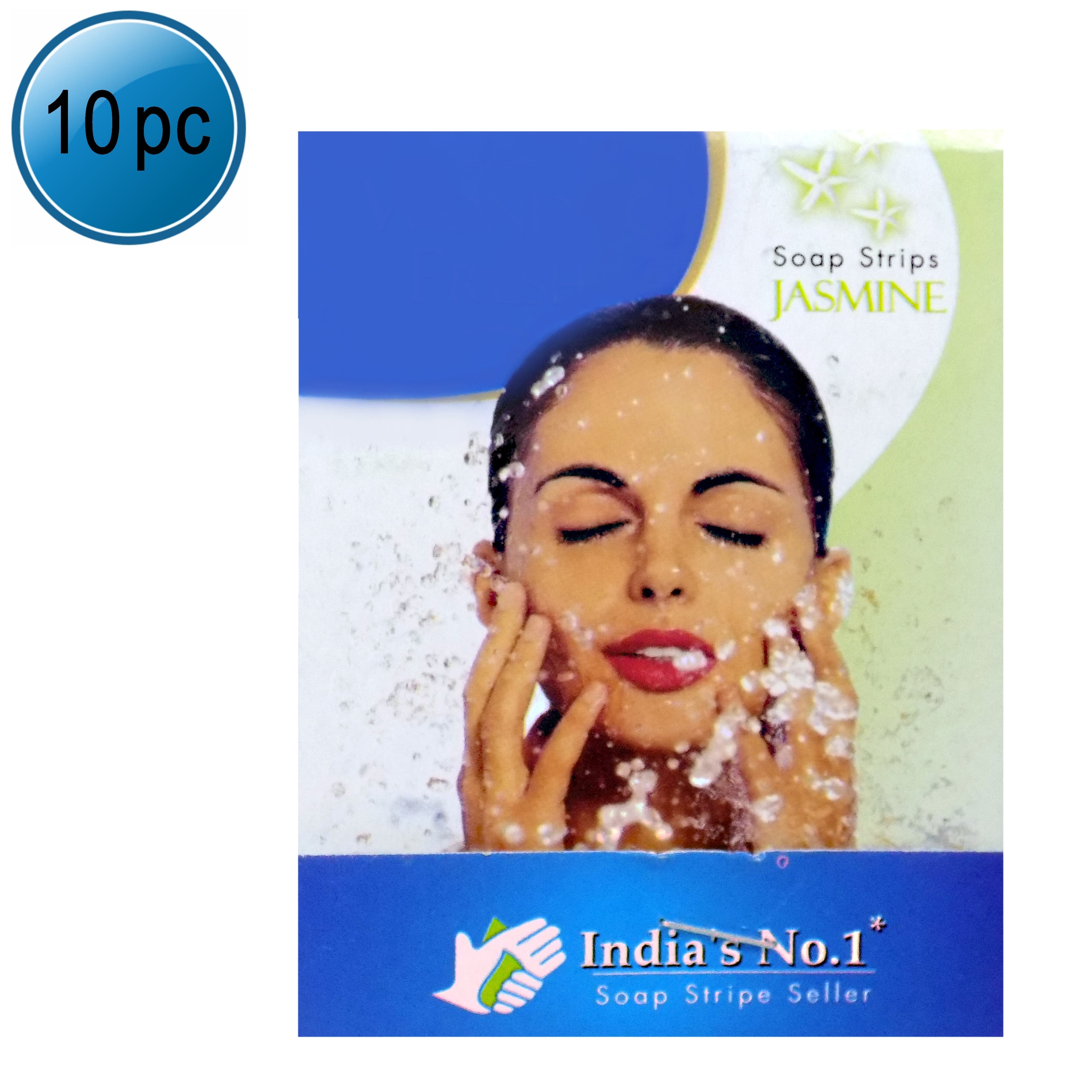 Fresh Paper Soap Strips Traveling Hand Wash with Jasmine Fragrance thumbnail 3