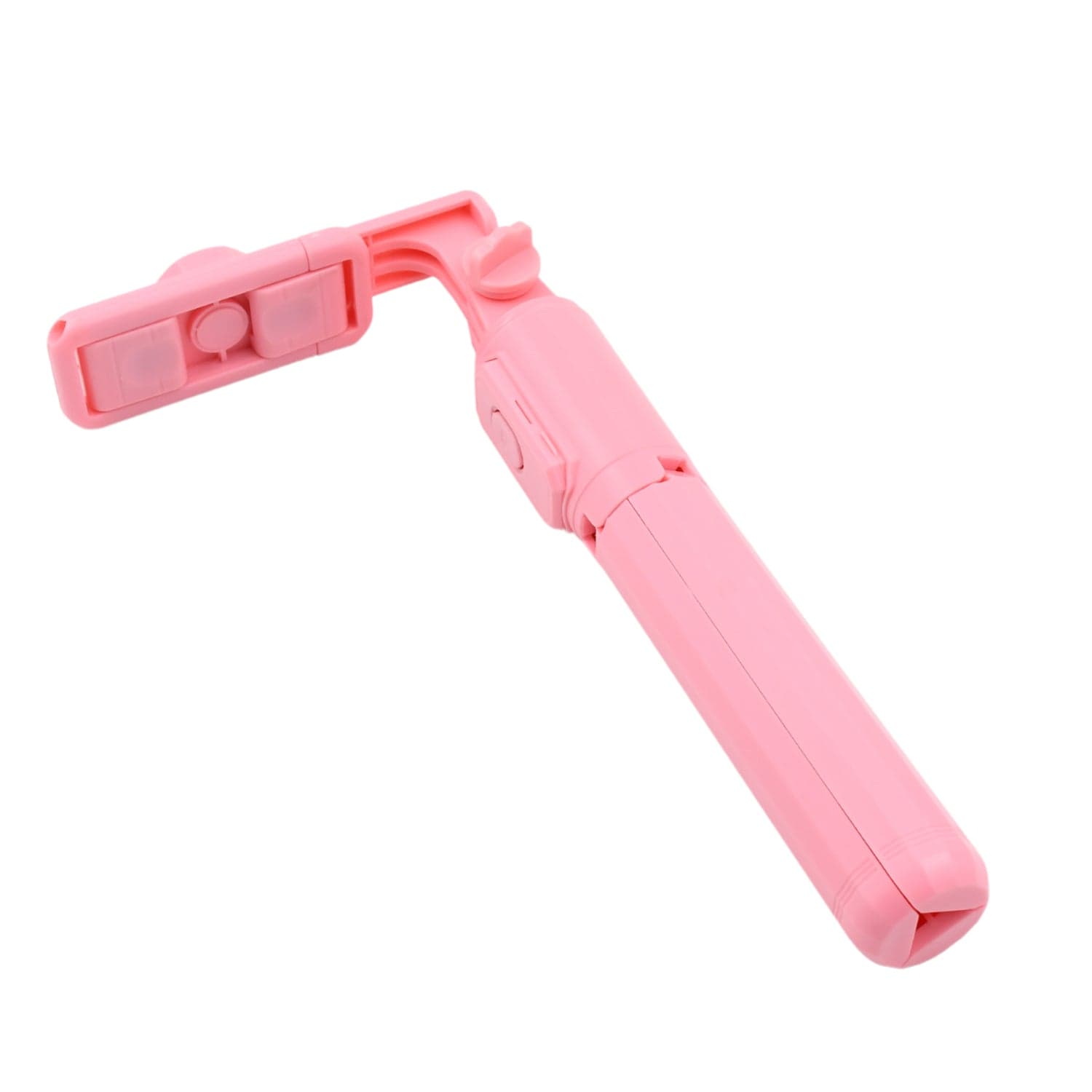 Portable Foldable Selfie Stick With Remote Control, 3-Axis Tripod Hand Stabilizer For Smartphones, Tiktok Vlog Youtuber Video Recording (1 Pc) thumbnail 4