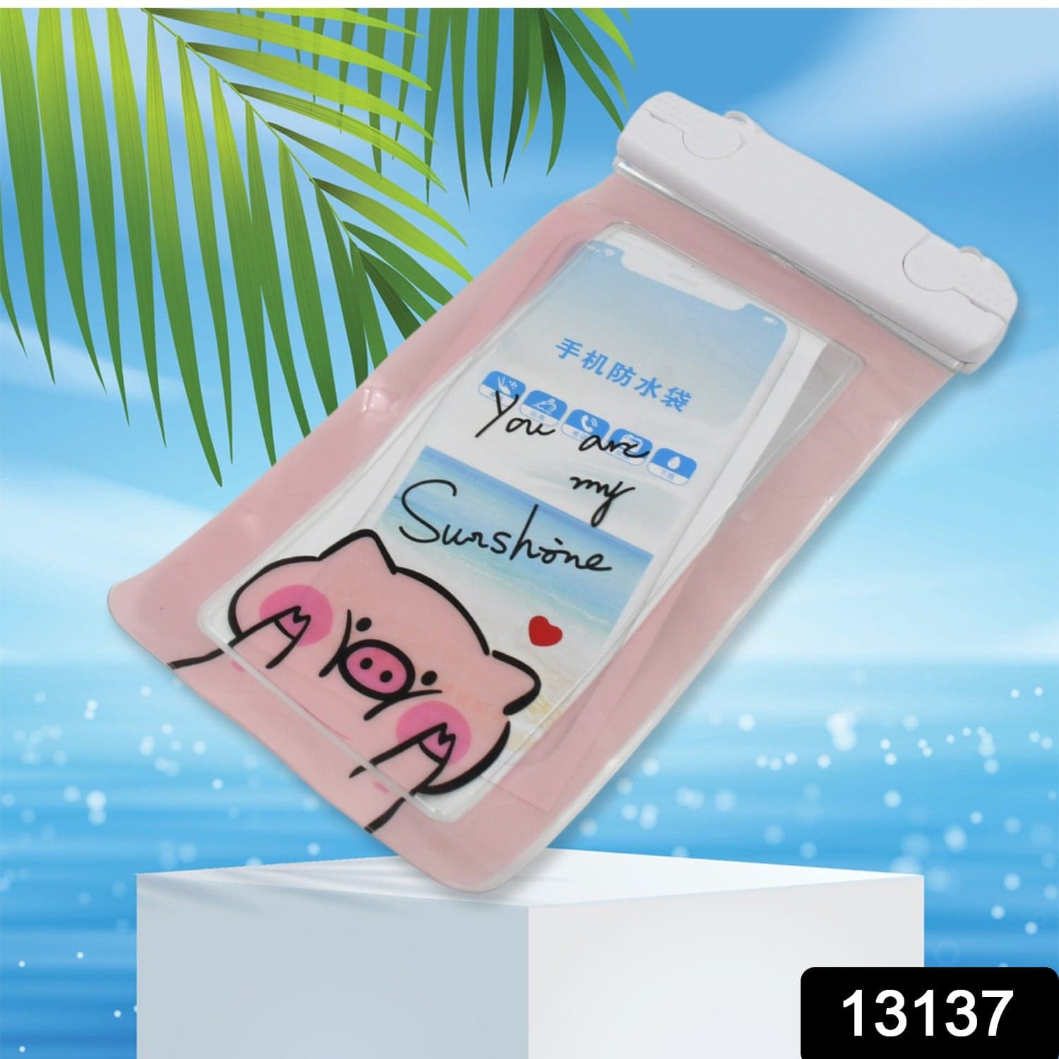 Waterproof Pouch Lock Mobile Cover Underwater Mobile Case For All Type Mobile Phone (1 Pc) thumbnail 2