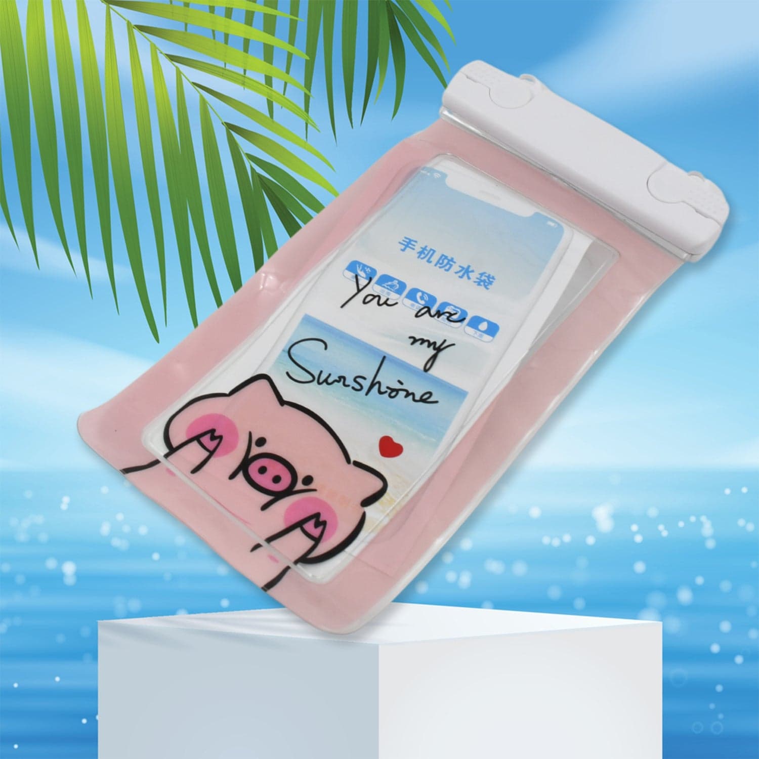 Waterproof Pouch Lock Mobile Cover Underwater Mobile Case For All Type Mobile Phone (1 Pc) thumbnail 4