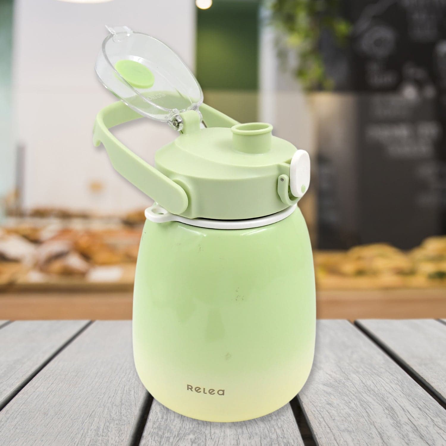 Stainless Steel Mug / Bottle Vacuum Insulated Cup With Handle (1200 ML) thumbnail 3