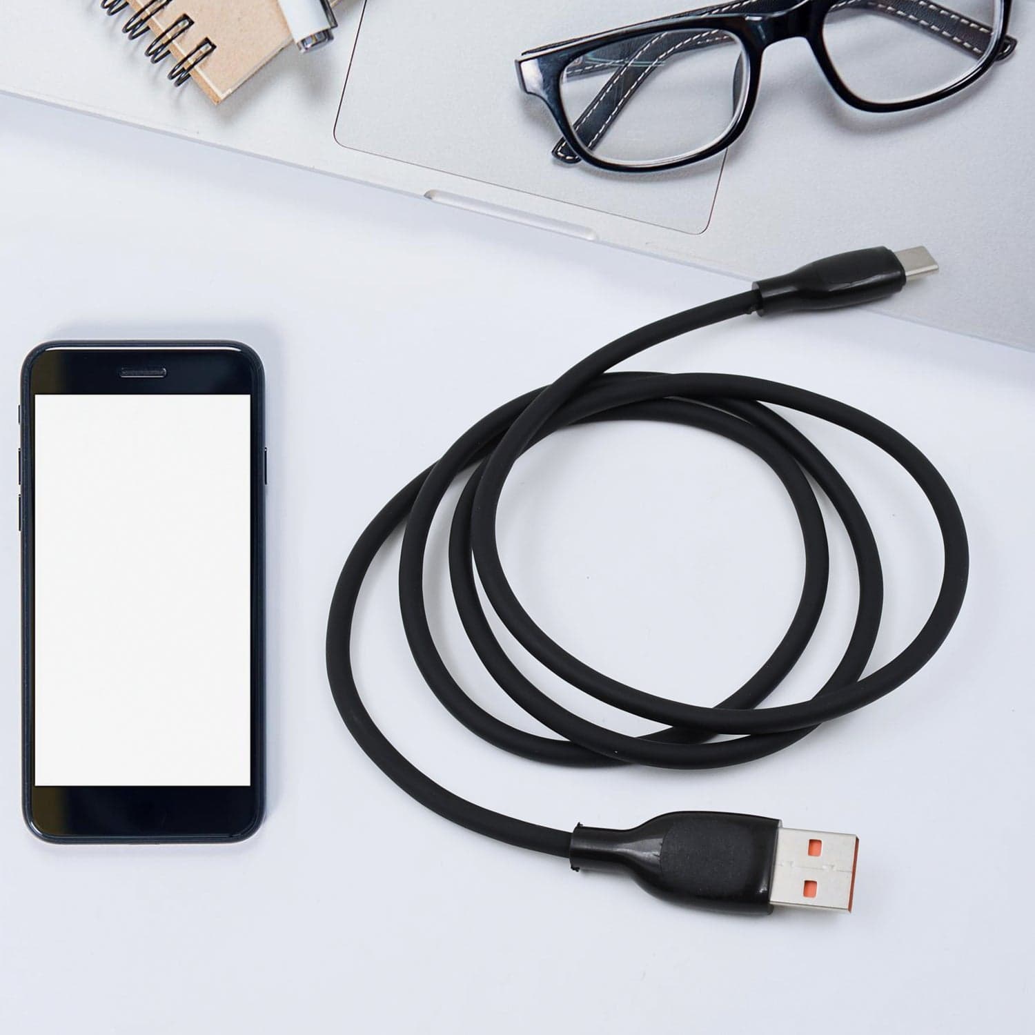 Type C data cable Fast Charging Cable (1 Mtr. Approx / 1 Pc) thumbnail 6