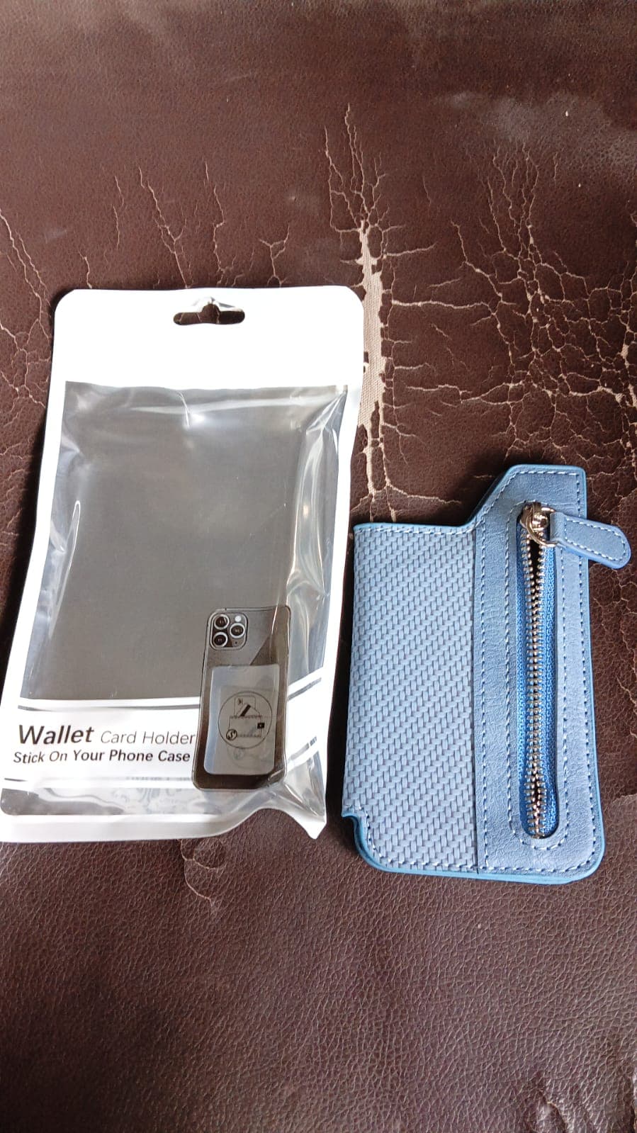 Adhesive Card phone Holder, Card Wallet Phone Attachment (1 Pc / Mix Color) thumbnail 8