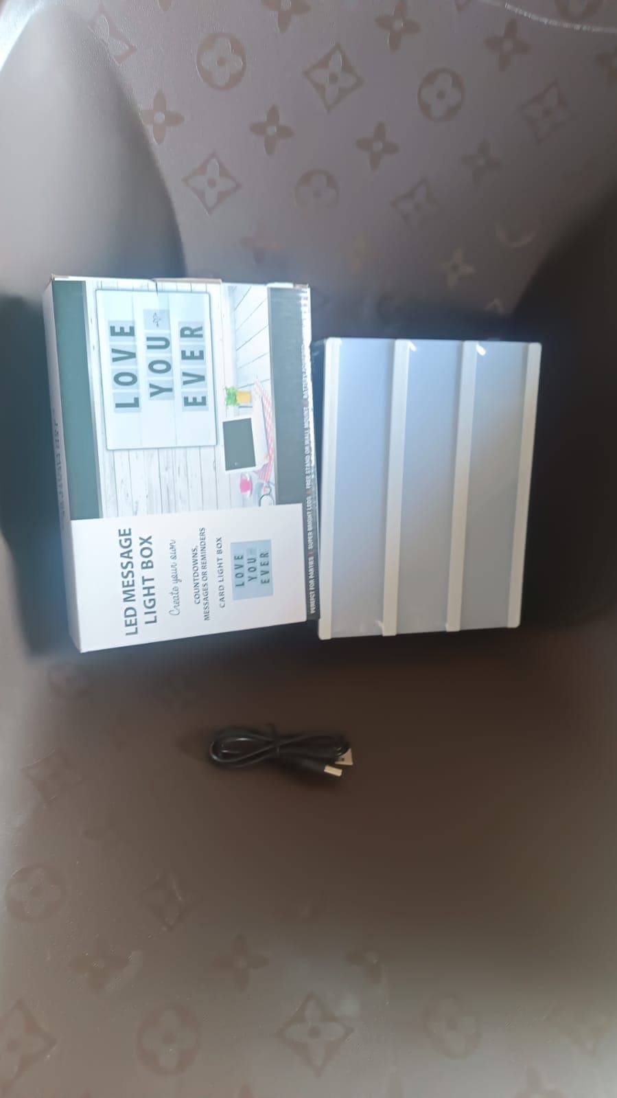 Black Mini A6 Magnetic Cinematic Light Box with 82 Characters and 10 Emojis (1 Set) thumbnail 9