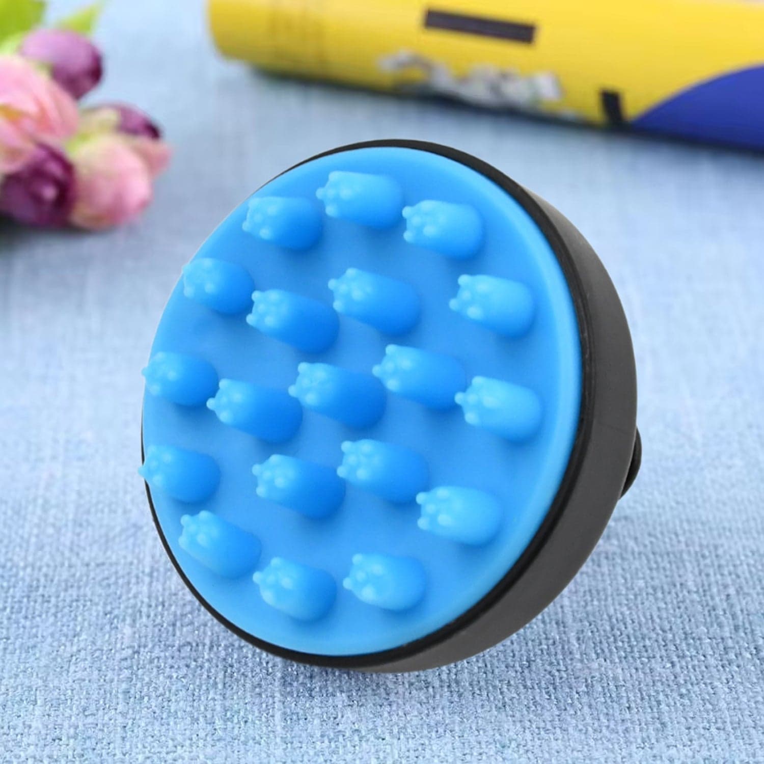 Hair Scalp Massager Shampoo Brush Comb (1 Pc), Hair accessories thumbnail 4