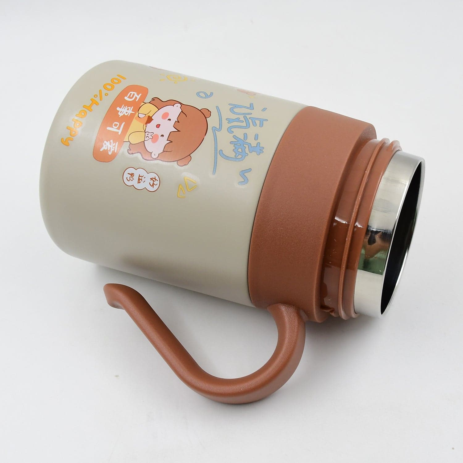 Stainless Steel Mug / Bottle Vacuum Insulated Cup with Handle & Small cup (550 ML) thumbnail 4