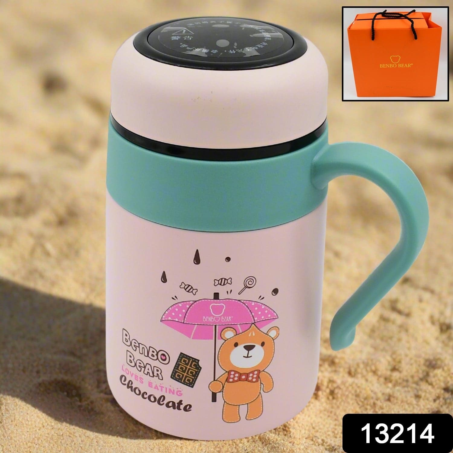 Smart Vacuum Insulated Water Bottle with LED Temperature Display & Gift Color Box (600 ML Approx) thumbnail 2