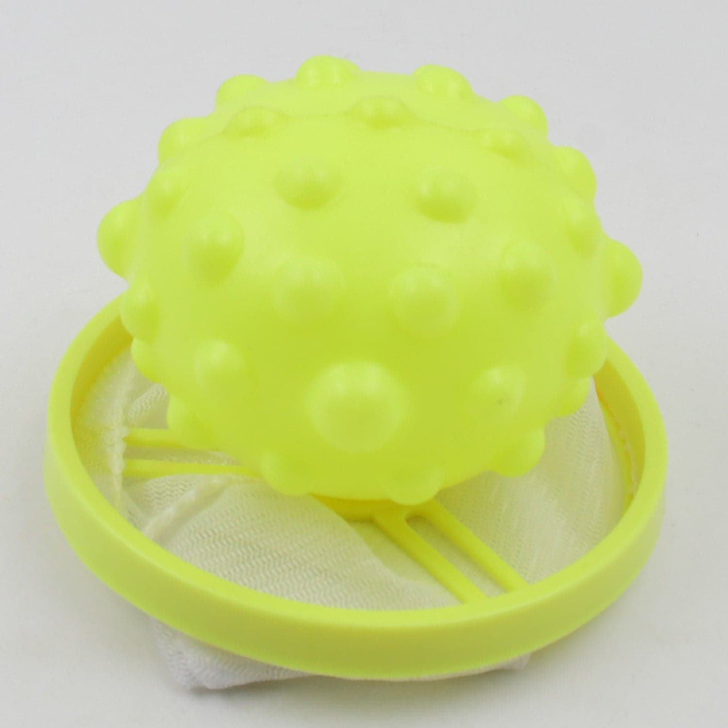 Reusable Washing Machine Floating Cylindrical Shape Lint Mesh Bag ( 1 Pc) thumbnail 5