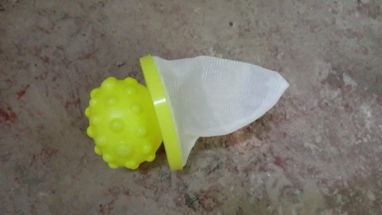 Reusable Washing Machine Floating Cylindrical Shape Lint Mesh Bag ( 1 Pc) thumbnail 8