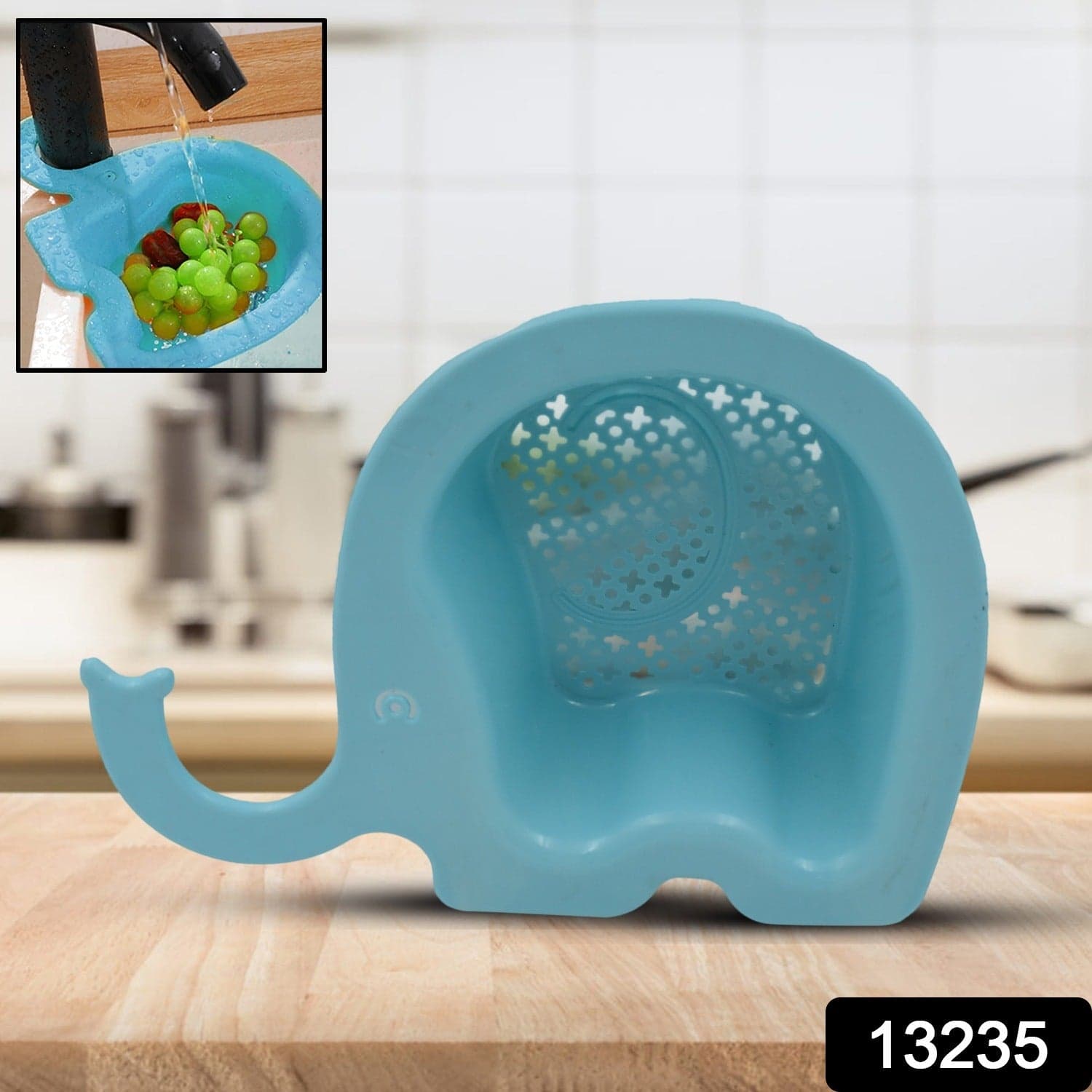 Elephant Shape Drain Strainer (1 Pc) thumbnail 2