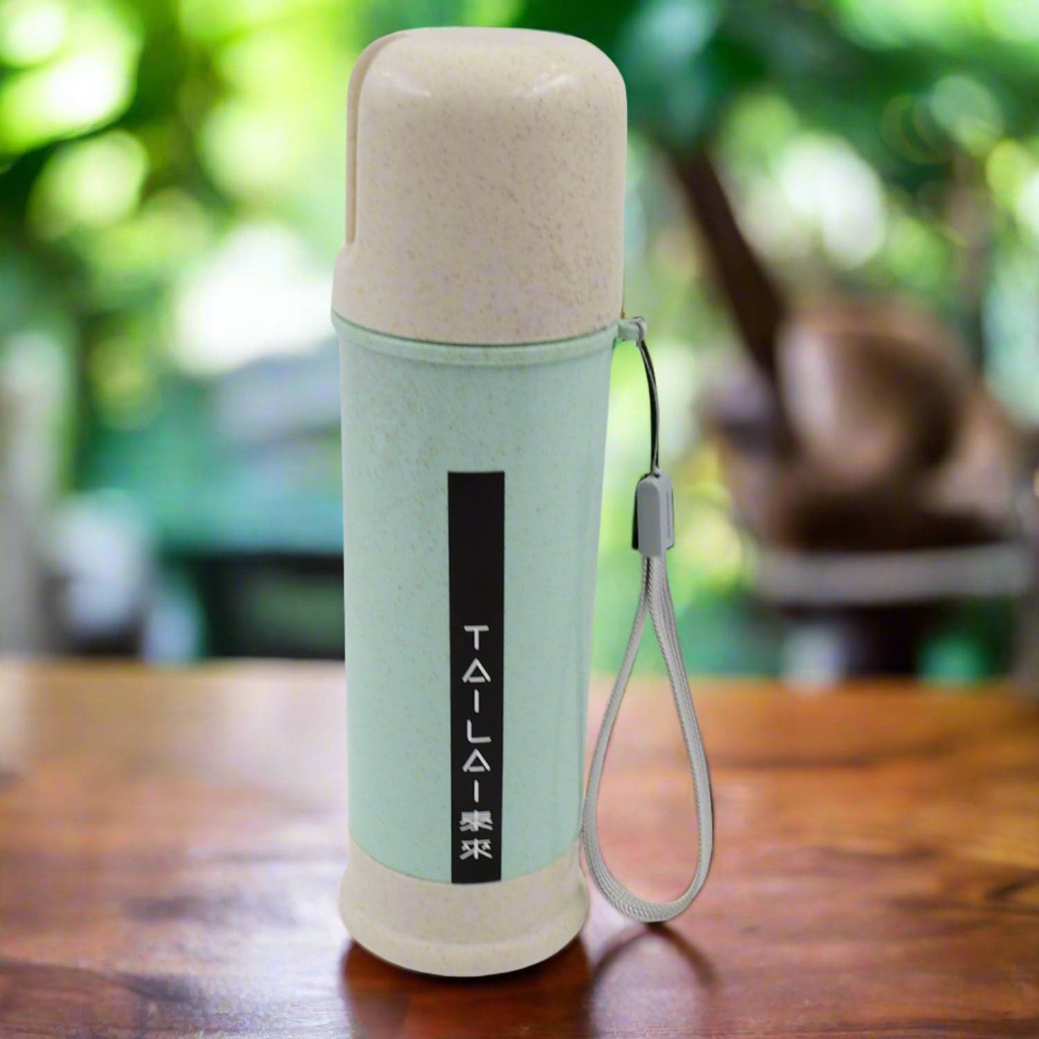 Portable Water Bottle (300 ML Approx / Mix Colors / Design) thumbnail 1
