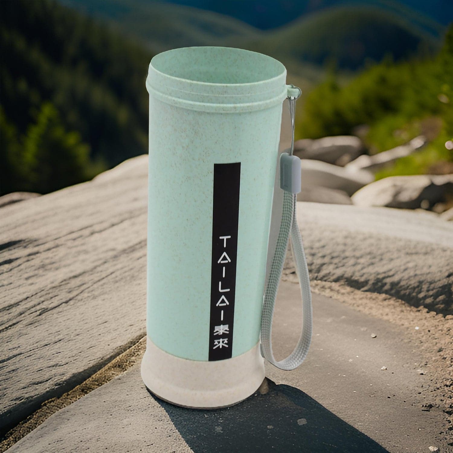 Portable Water Bottle (300 ML Approx / Mix Colors / Design) thumbnail 3