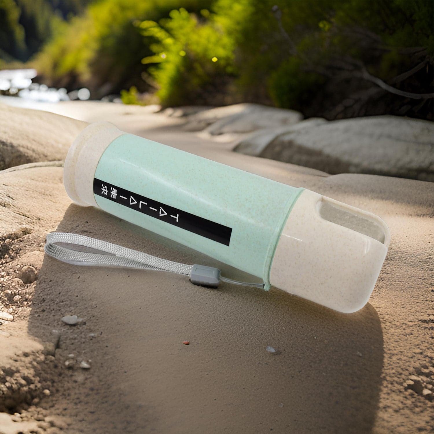 Portable Water Bottle (300 ML Approx / Mix Colors / Design) thumbnail 6
