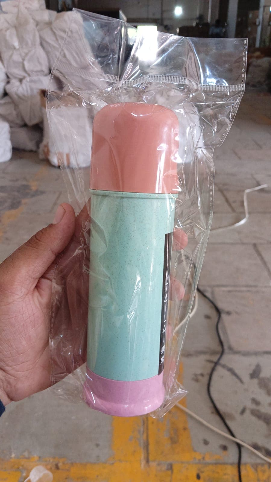 Portable Water Bottle (300 ML Approx / Mix Colors / Design) thumbnail 7