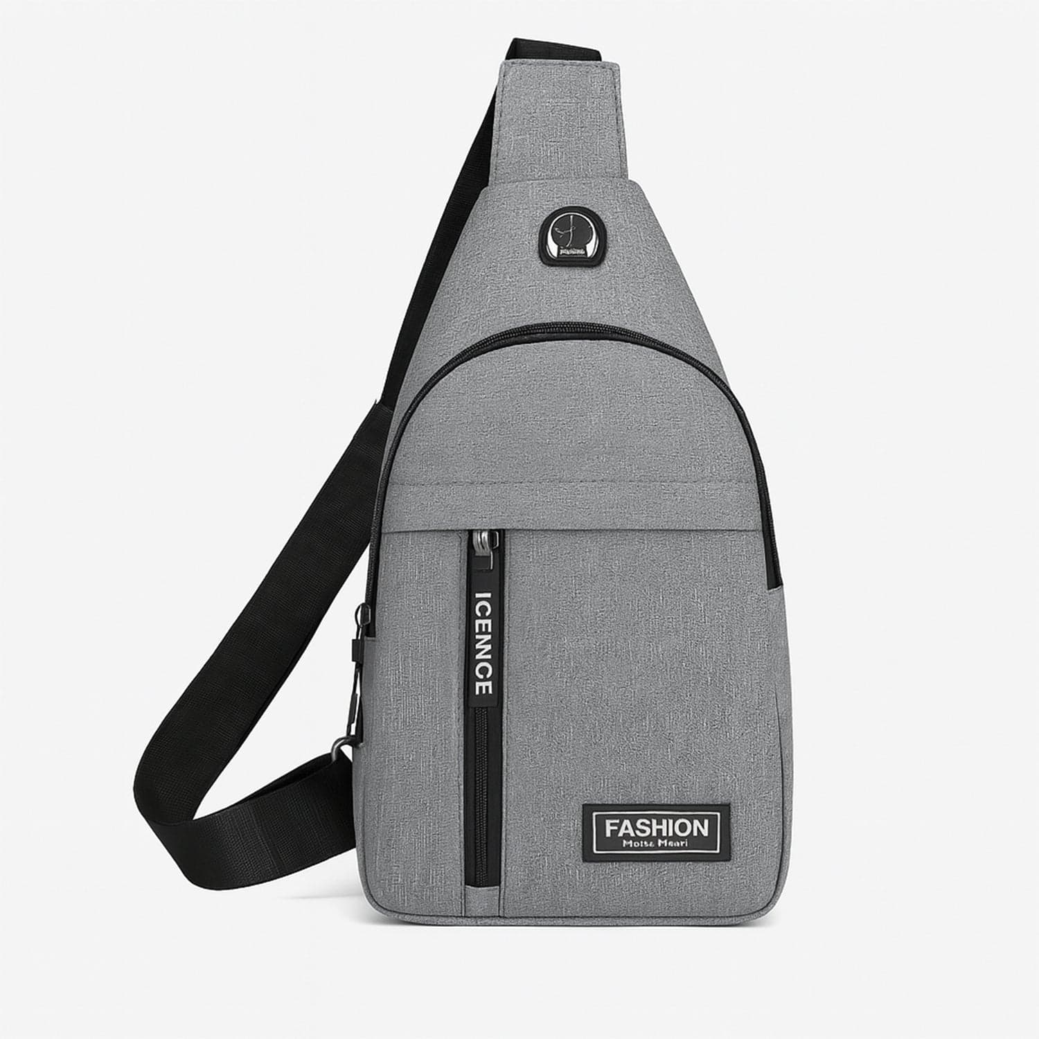 Waterproof Waist Bag, Shoulder Bags Usb Charging Earphone Hook Sling Travel Bag (1 Pc / Mix Color) thumbnail 7
