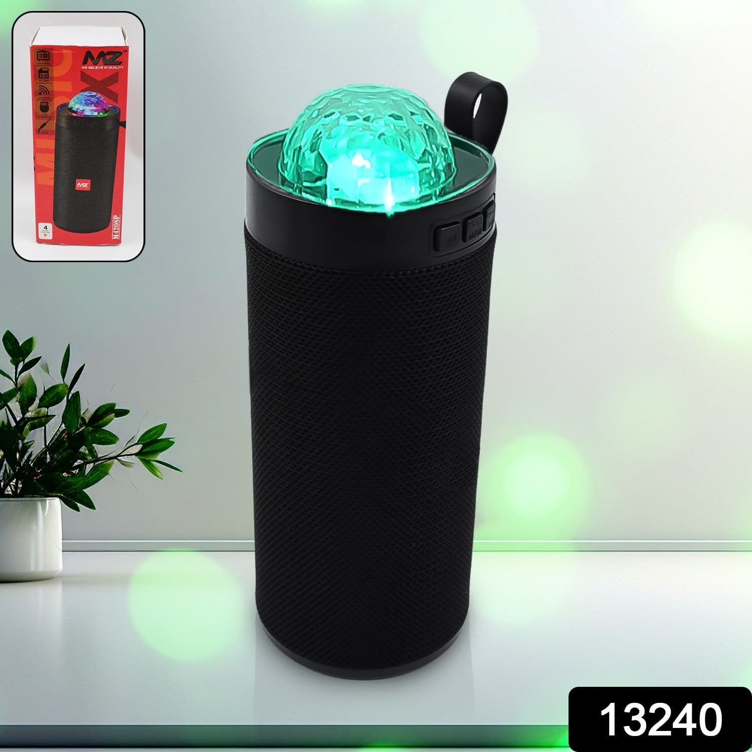 3D Disco Light Sound Bluetooth Speaker (1 Pc) thumbnail 2
