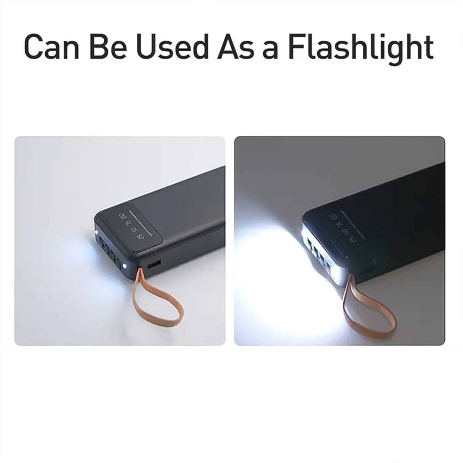 10000mAh, 12W Fast Charging Power Bank with built 4 in 1 USB with Mobile Holder (1 Pc) thumbnail 4