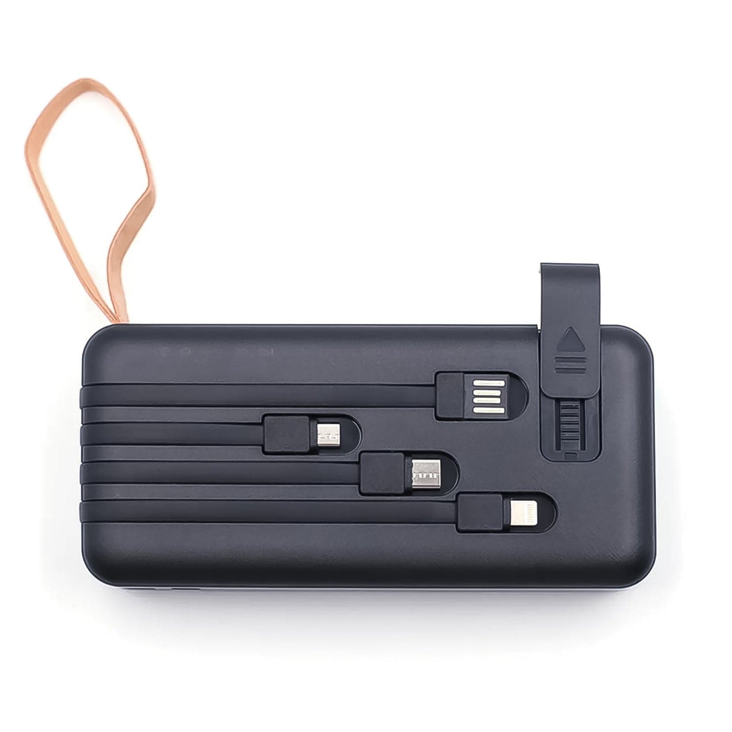 10000mAh, 12W Fast Charging Power Bank with built 4 in 1 USB with Mobile Holder (1 Pc) thumbnail 6