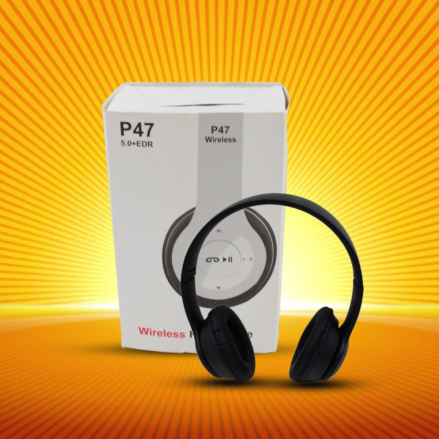 Foldable Wireless Headphone with Calling Function (1 Pc) thumbnail 4