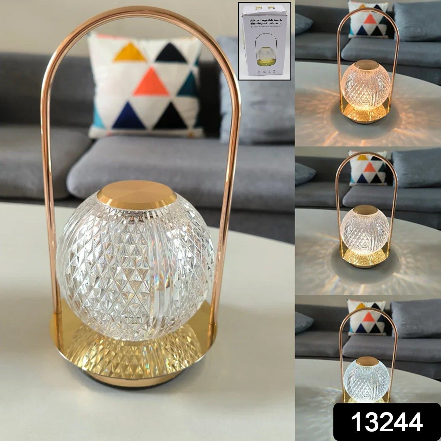 Rechargeable LED Lamps, Touch lamp (7W / 1800mAH) thumbnail 2