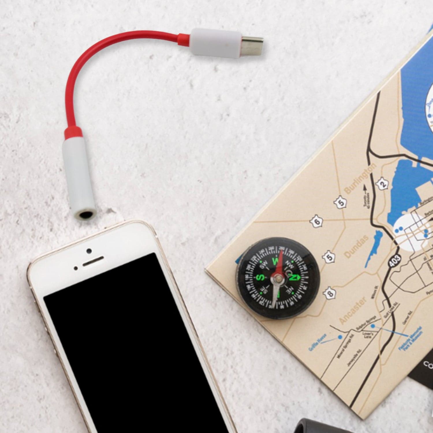 USB Type C to Headphone Jack Audio Connector (1 Pc) thumbnail 3